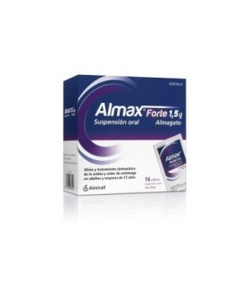 ALMAX FORTE 1,5 g SUSPENSION ORAL,12 sobres