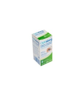 OPTIALERG 5 MG/ML + 0,25 MG/ML COLIRIO EN SOLUCION, 1 frasco de 10 ml