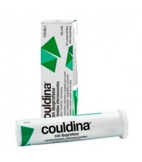 COULDINA CON IBUPROFENO 20 COMP EFERVESCENTES