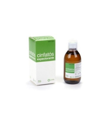 CINFATOS EXPECTORANTE 2 mg/ml + 20 mg/ml SOLUCION ORAL, 1 frasco de 125 ml