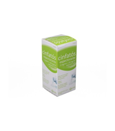 CINFATOS EXPECTORANTE 2/20 MG/ML SOLUCION ORAL 200 ML