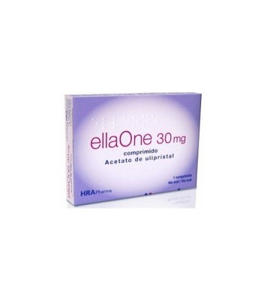 ELLAONE 30 MG COMPRIMIDO RECUBIERTO CON PELICULA, 1 comprimido