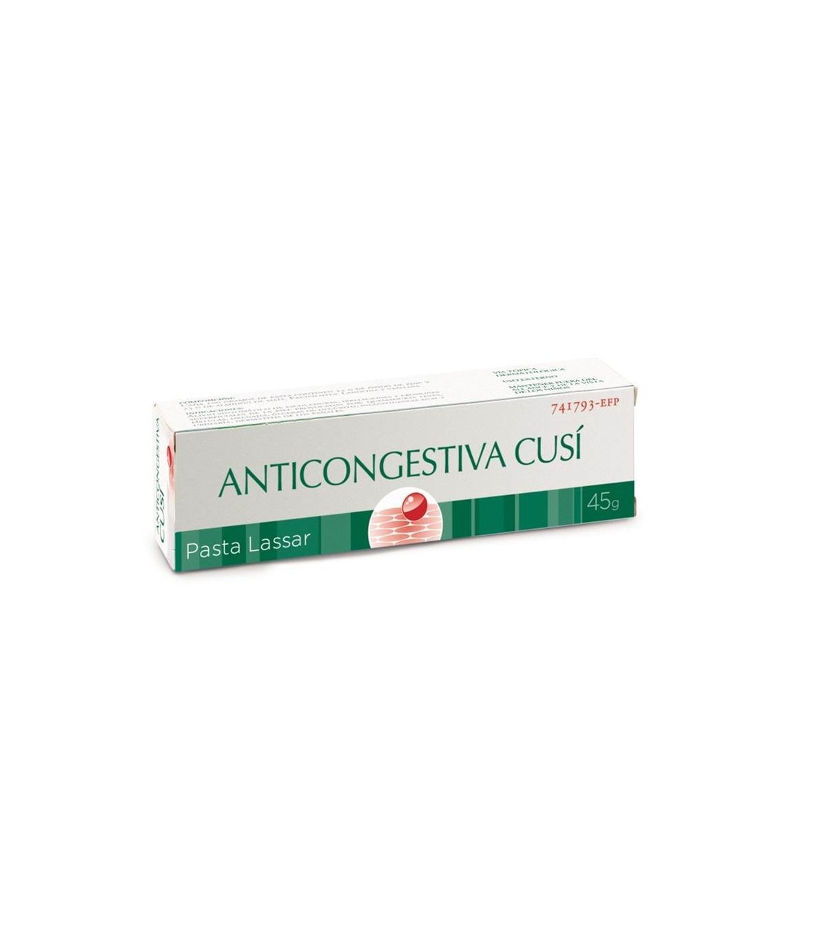 ANTICONGESTIVA CUSI (PASTA LASSAR) , 1 tubo de 45 g