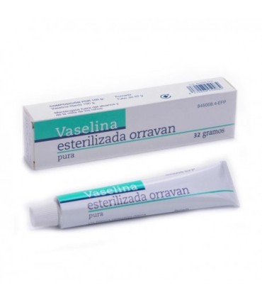 VASELINA ESTERILIZADA PURA ORRAVAN POMADA TUBO 32 G