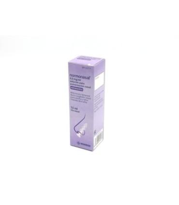 NORMONASAL 0,5 mg/ml SOLUCION PARA PULVERIZACION NASAL , frasco 15 ml
