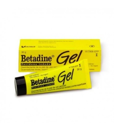 BETADINE GEL 100 MG/G GEL CUTANEO TUBO 30 G