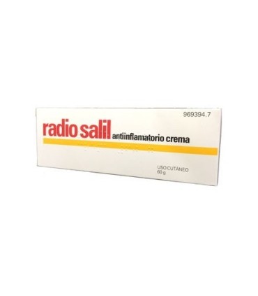 RADIO SALIL ANTIINFLAMATORIO CREMA , 1 tubo de 60 g