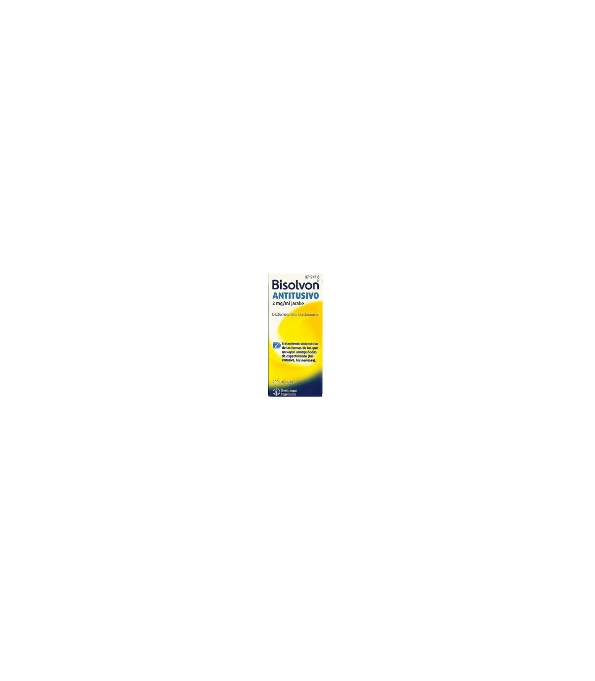 BISOLVON ANTITUSIVO 2 MG/ML JARABE 200 ML