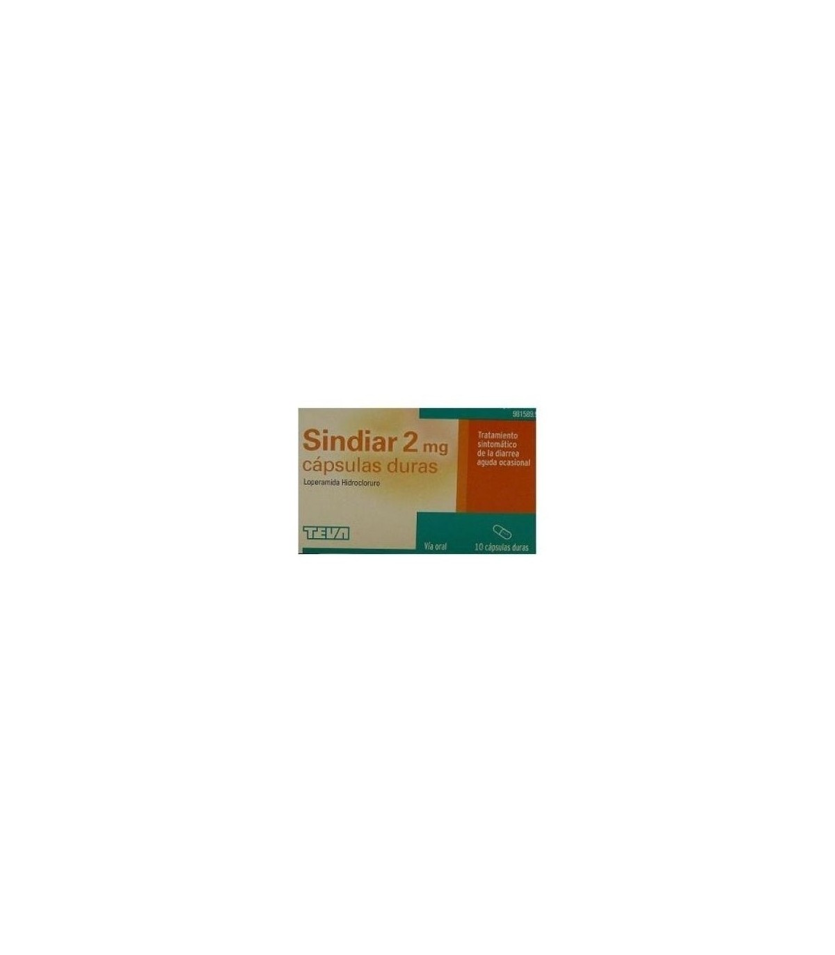 SINDIAR 2 mg CAPSULAS DURAS , 10 cápsulas