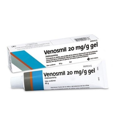VENOSMIL 20 mg/g GEL , 1 tubo de 60 g