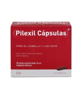 PILEXIL COMPLEMENTO NUTRICIONAL PARA CABELLO. Envase 100 Cápsulas.