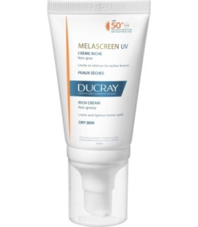 DUCRAY MELASCREEN FOTOPROTECCIÓN CREMA ENRIQUECIDA SPF50+ UVA. 40 ml