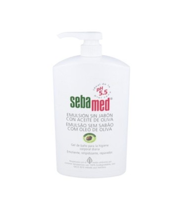 SEBAMED EMULSIÓN SIN JABÓN CON ACEITE DE OLIVA. Envase de 1 l.