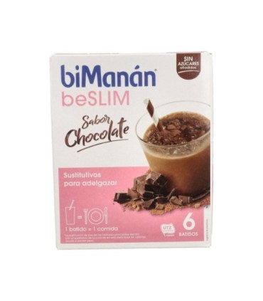 BIMANÁN BATIDO CHOCOLATE,5 sobres