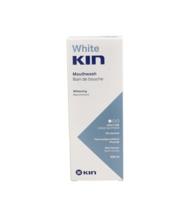 WHITEKIN ENJUAGUE BUCAL. Envase de 500 ml.