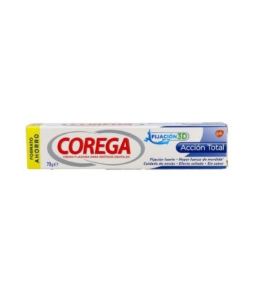 COREGA TOTAL CREMA FIJADORA PROTESIS DENTAL 70 ML