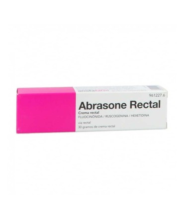 ABRASONE RECTAL, CREMA RECTAL  , 1 tubo de 30 g