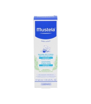 MUSTELA BEBÉ BÁLSAMO RECONFORTANTE PECTORAL. 40 ml