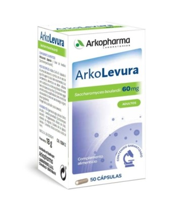 ARKOLEVURA® SACCHAROMYCES BOULARDII 50 cápsulas