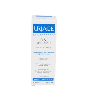 URIAGE D.S. EMULSIÓN. Envase de 40 ml.