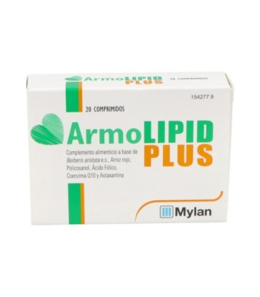 ARMOLIPID PLUS 20 COMPRIMIDOS RECUBIERTOS