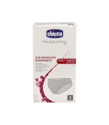 CHICCO BRAGUITAS DESECHABLES POSTPARTO EN TEJIDO NO TEJIDO TALLA 46