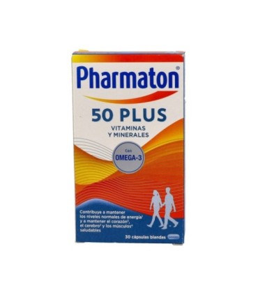 PHARMATON 50 PLUS 30 CAPSULAS