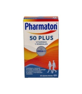 PHARMATON 50 PLUS. 60 cápsulas
