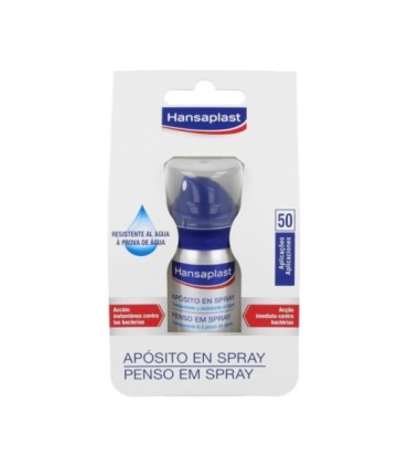 HANSAPLAST APÓSITO EN SPRAY PROTECTOR TRANSPARENTE. 40 Aplicaciones