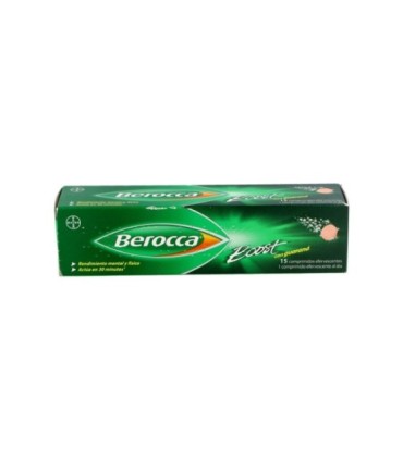 BEROCCA BOOST 15 COMPRIMIDOS EFERVESCENTES
