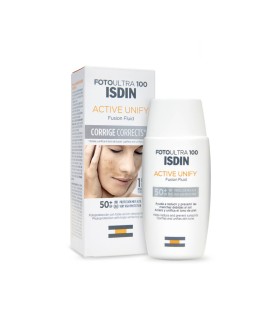ISDIN SOLAR FOTOULTRA 100 ACTIVE UNIFY FUSION FLUID 50 ML