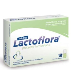 LACTOFLORA PROTECTOR INMUNITARIO 30 CAPSULAS
