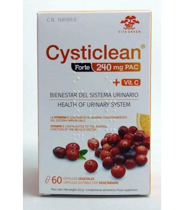 CYSTICLEAN FORTE 60 CAPSULAS.