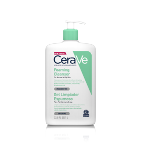 CERAVE GEL LIMPIADOR ESPUMOSO FAMILIAR 1 L