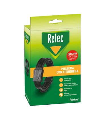 RELEC PULSERA AROMATICA FAMILIAR NEGRA 1 UNI
