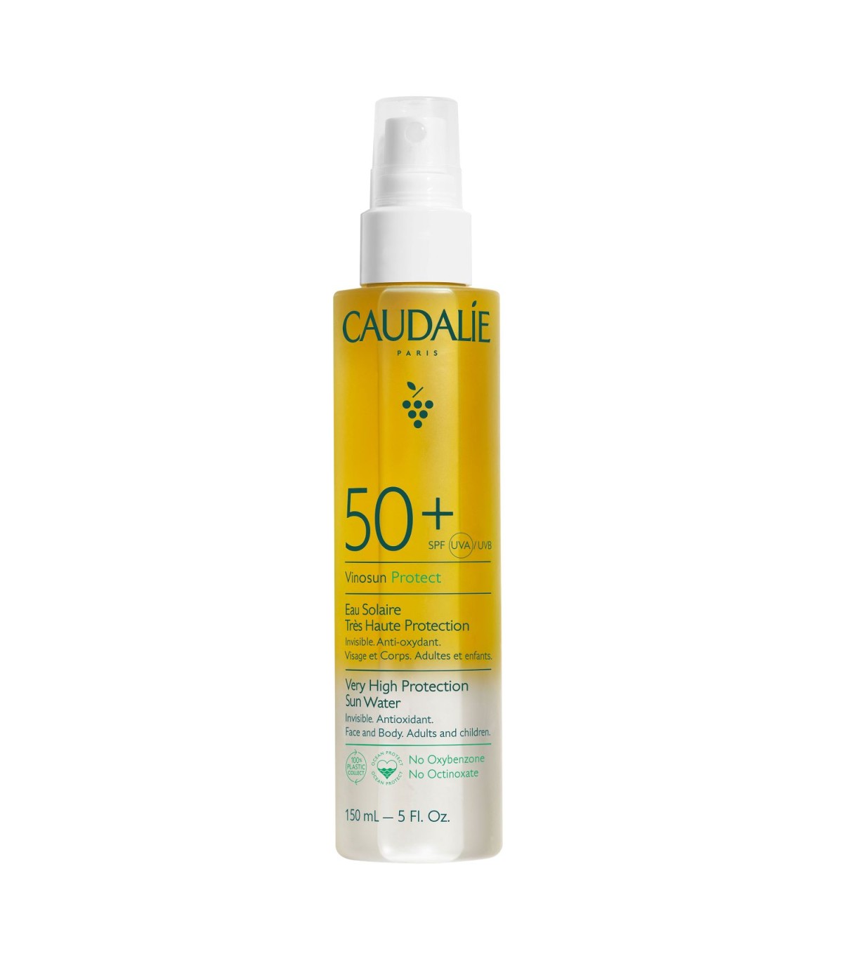 CAUDALIE VINOSUN F50+ AGUA MUY ALTA PROTEC 150 ML