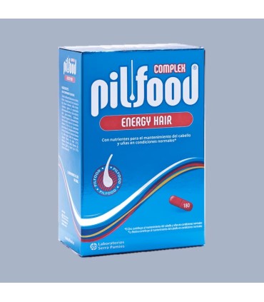 PILFOOD COMPLEX ENERGY HAIR 180 COMPRIMIDOS