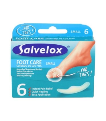 SALVELOX PROTECTORES APOSITOS HIDROCOLOIDES 21 X 64 MM 6 U