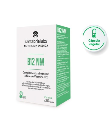 B12 NM 20 CAPSULAS
