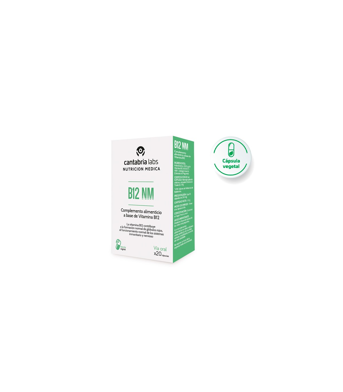 B12 NM 20 CAPSULAS
