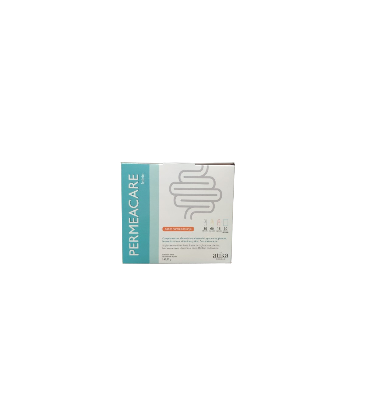 PERMEACARE INICIO 30 CAPS + 60 CAPS + 15 CAP + 30 SOBRES