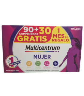 MULTICENTRUM MUJER 90 + 30 COMP PACK PROMOCIONAL