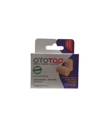 OTOTAP TAPONES ESPUMA. Envase de 6 Unidades