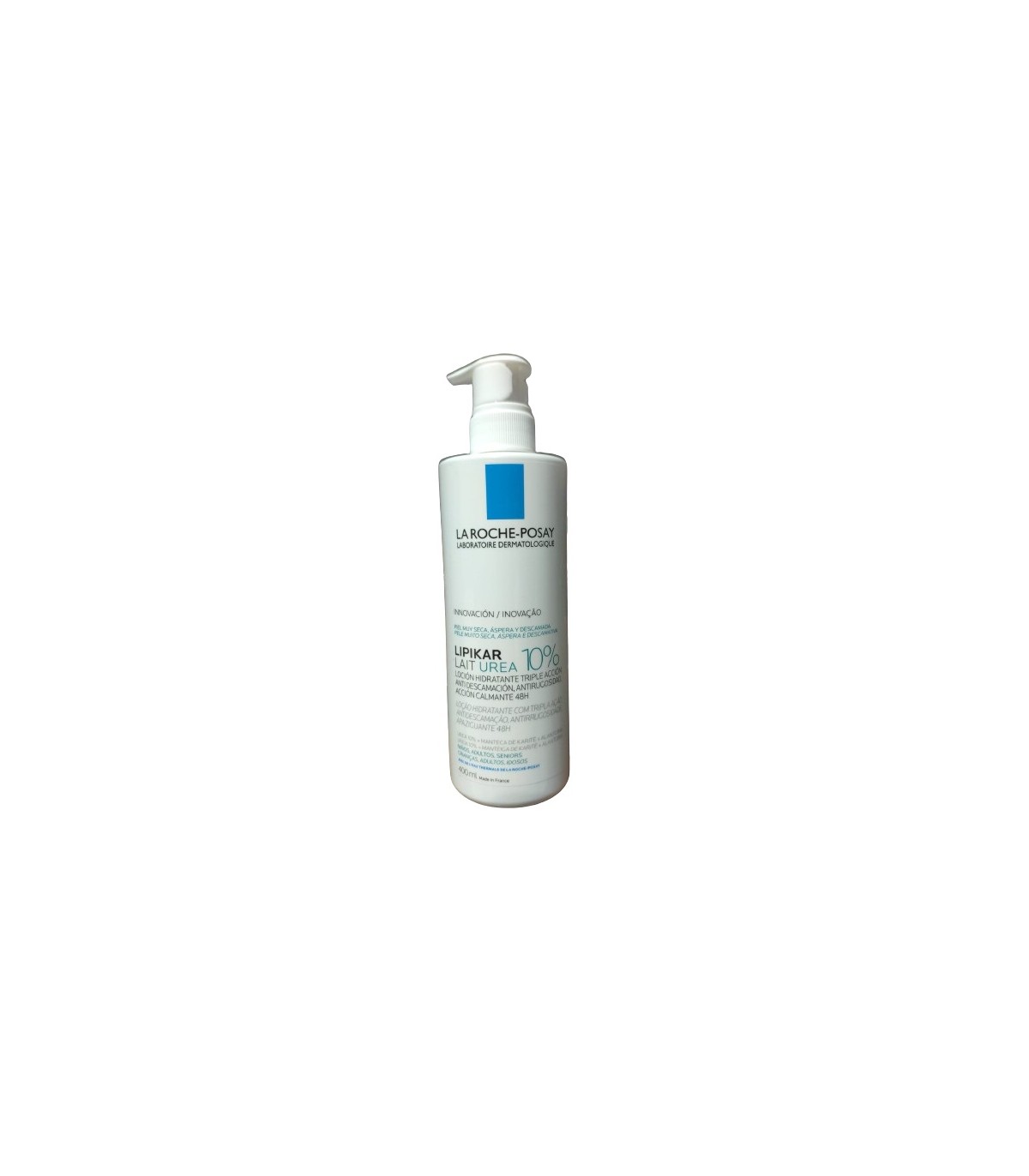 LIPIKAR LAIT UREA 10+ LOCION 400 ML C/DOSIFICADOR
