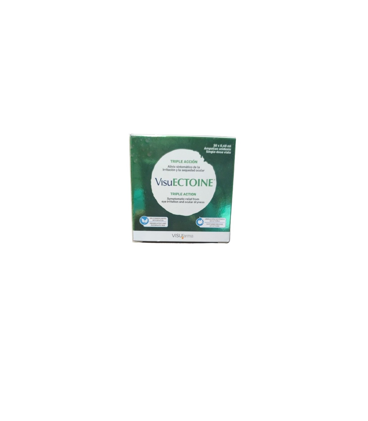 VISUECTOINE OFTALMICO COLIRIO 30 UNIDOSIS 0,4 ML