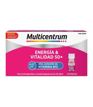 MULTICENTRUM B12 ENERGIA VITALIDAD 15 VIAL BEB 7 ML FRAMBUESA