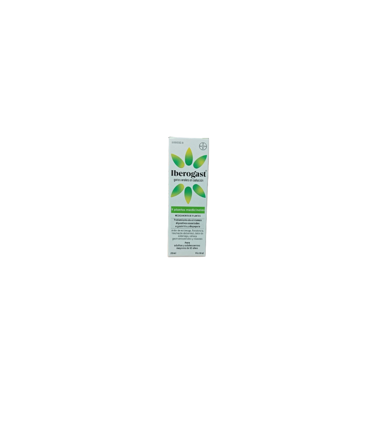 IBEROGAST GOTAS ORALES SOLUCION 20 ML