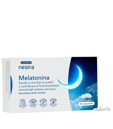 ACOFARVITAL MELATONINA 1.95 MG 60 COMPRIMIDOS
