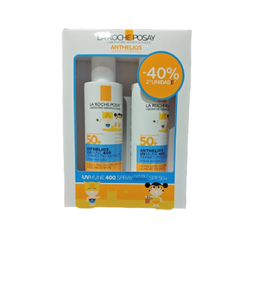 ANTHELIOS INFANTIL F50+ SPRAY INVISIBLE 200 ML DUPLO