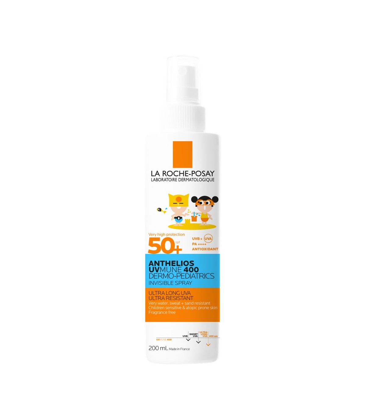 ANTHELIOS F50+ INFANTIL UVMUNE400 INVISIBLE SPRAY 200 ML